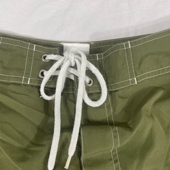 Cocoa Beach Mens Green Swin Board Shorts Size 31 - Picture 6 of 10